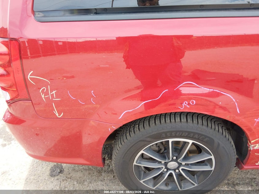 2016 Dodge Grand Caravan Se Plus VIN: 2C4RDGBG2GR227561 Lot: 45271186