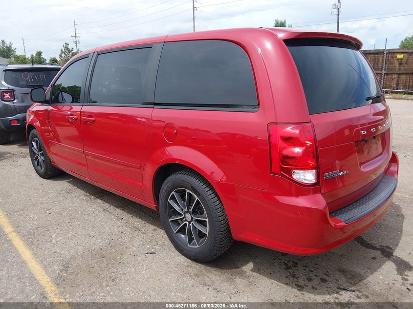 Vin: 2c4rdgbg2gr227561, lot: 45769009, dodge grand caravan se plus 20163
