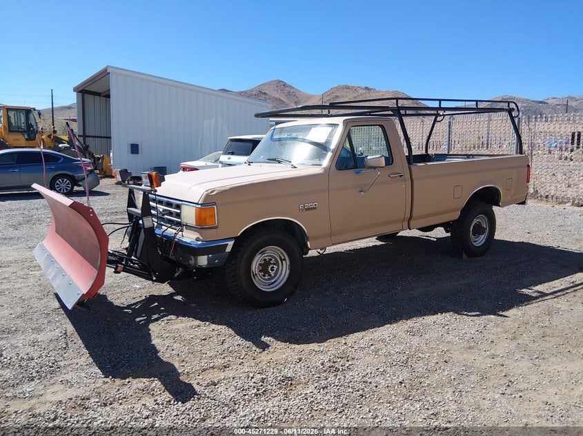 1987 FORD F250 COUPE 7.5L V8 CRB OHV C
