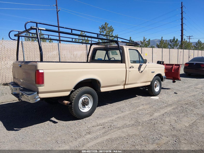 1987 FORD F250 COUPE 7.5L V8 CRB OHV C