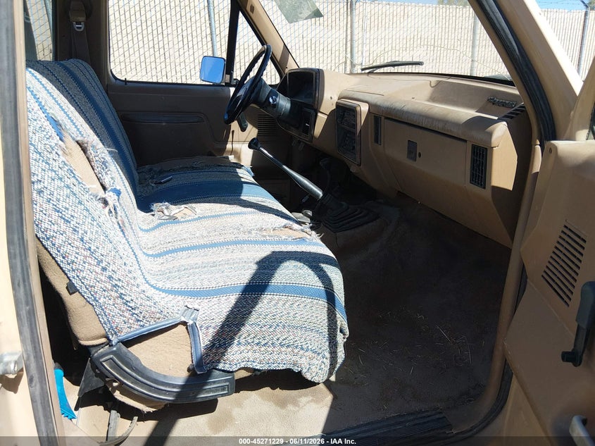 1987 FORD F250 COUPE 7.5L V8 CRB OHV C