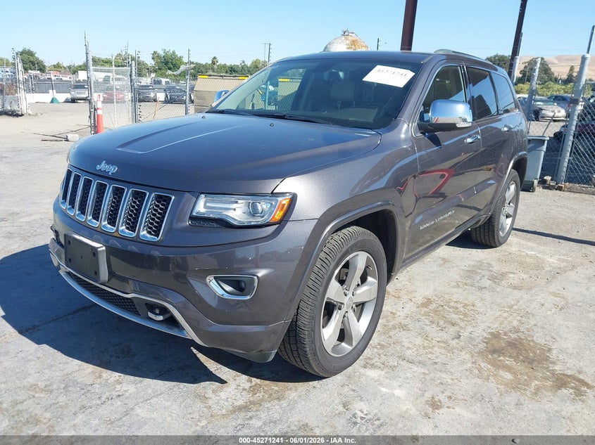 2014 Jeep Grand Cherokee Overland 1C4RJFCG5EC490327 photo 1