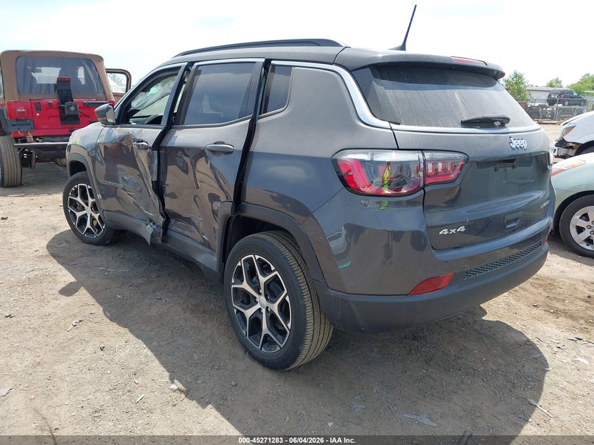 Vin: 3c4njdcn3rt151741, lot: 45769107, jeep compass limited 4x4 20243