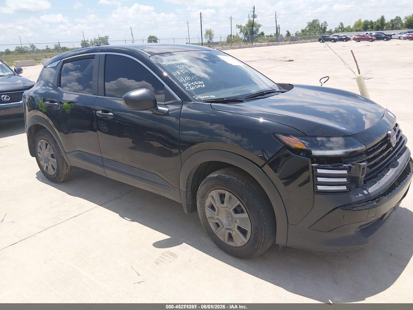 Vin: 3n8ap6bb8sl369541, lot: 45769111, nissan kicks s intelligent awd 2025 img_1