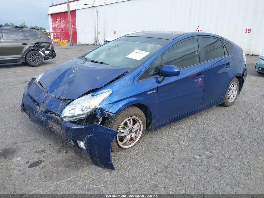 Vin: jtdkn3du0a0051511, lot: 45769116, toyota prius ii 20102