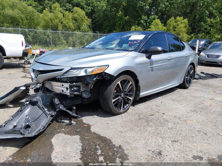 Vin: 4t1bz1hk7ju021282, lot: 45769144, toyota camry xse v6 20182