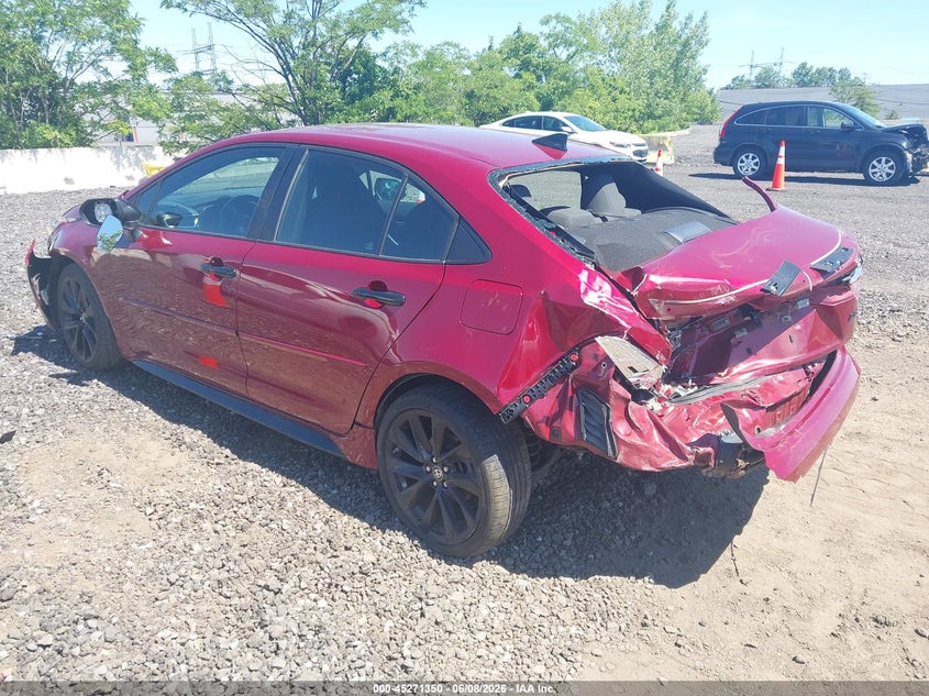 Vin: 5yfs4mce8np111470, lot: 45769174, toyota corolla se nightshade edition 20223