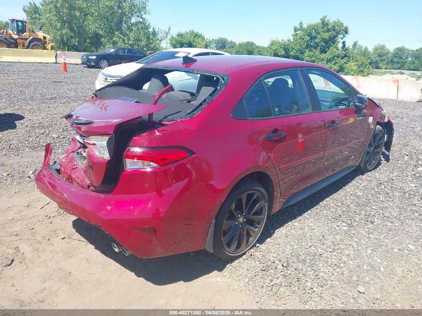 Vin: 5yfs4mce8np111470, lot: 45769174, toyota corolla se nightshade edition 20224