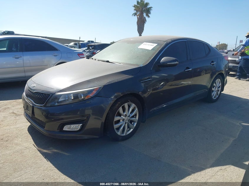 Vin: 5xxgn4a7xfg519325, lot: 45769190, kia optima ex 20152