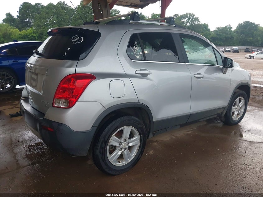 Vin: 3gncjpsb5gl215492, lot: 45769227, chevrolet trax lt 20164