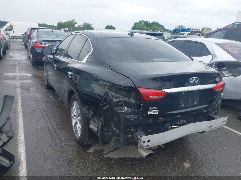 Vin: jn1cv7ar9jm280356, lot: 45769240, infiniti q50 2.0t pure 20183