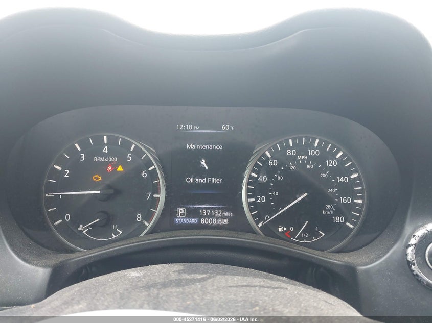 2018 Infiniti Q50 2.0T Pure VIN: JN1CV7AR9JM280356 Lot: 45271416