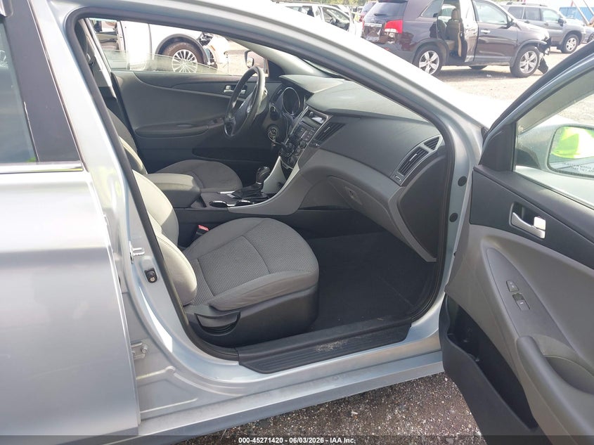 2012 Hyundai Sonata 2.4 Gls blue Lot 111045271420 Vin 5NPEB4AC2CH346185