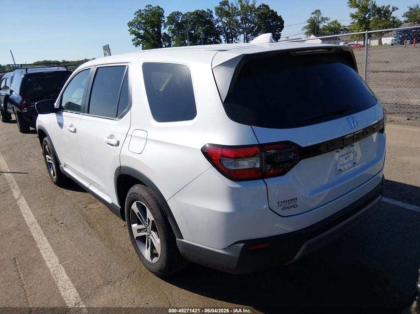 Vin: 5fnyg1h43sb017648, lot: 45769245, honda pilot ex-l 20253