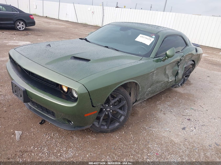 Vin: 2c3cdzag7lh196959, lot: 45769248, dodge challenger sxt 20202