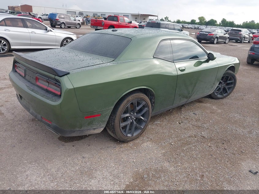 Vin: 2c3cdzag7lh196959, lot: 45769248, dodge challenger sxt 20204