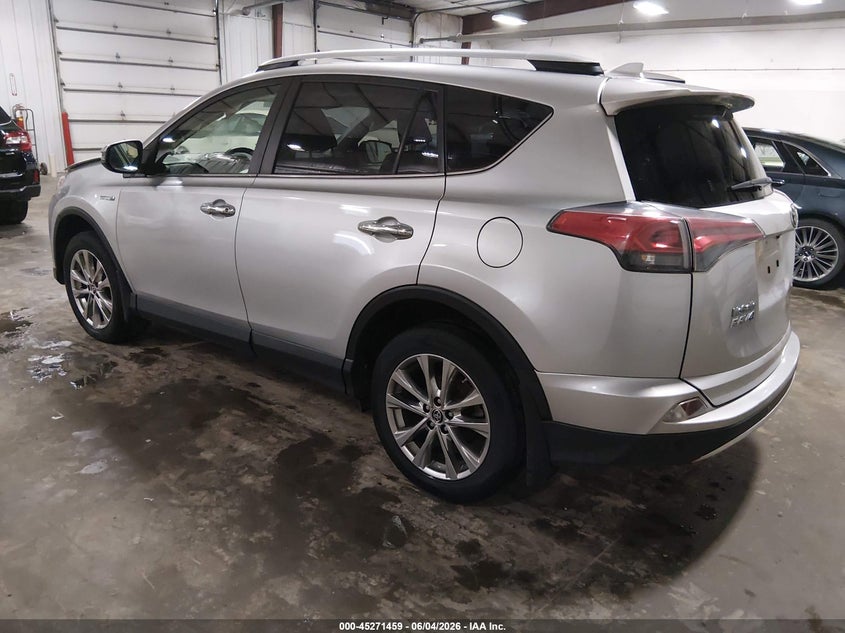 Vin: jtmdjrev8gd042748, lot: 45769283, toyota rav4 hybrid limited 20163