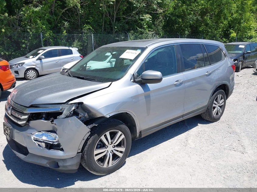 Vin: 5fnyf6h76gb064190, lot: 45769300, honda pilot ex-l 20162