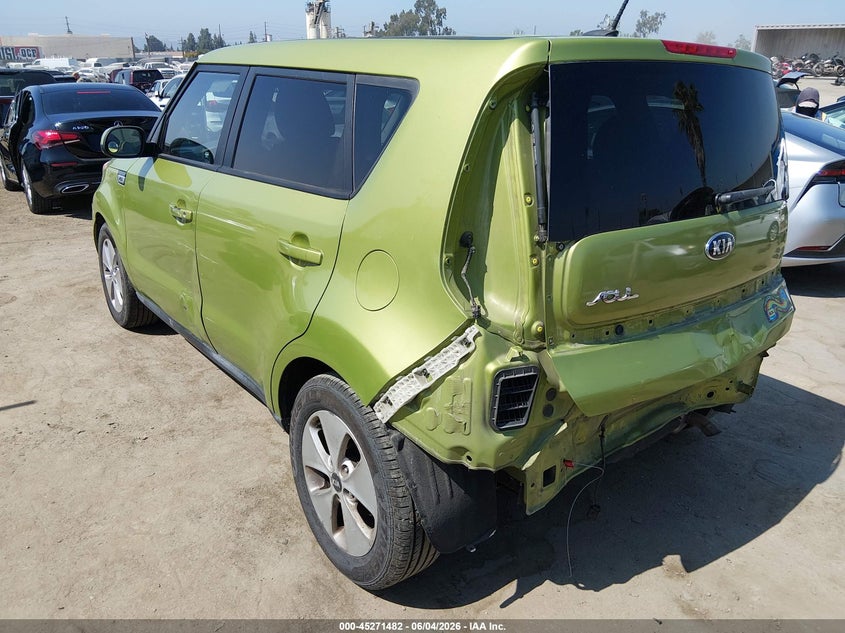 Vin: kndjn2a20f7766781, lot: 45769306, kia soul 20153