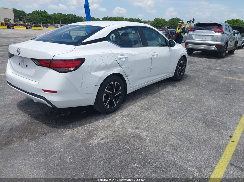 2025 NISSAN SENTRA 2.0L I-4 DI, DOHC, V(VIN: 3N1AB8CV5SY341314
