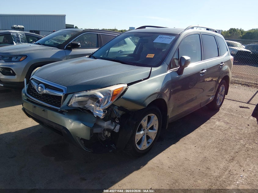 Vin: jf2sjadc8fh405082, lot: 45769368, subaru forester 2.5i premium 20152