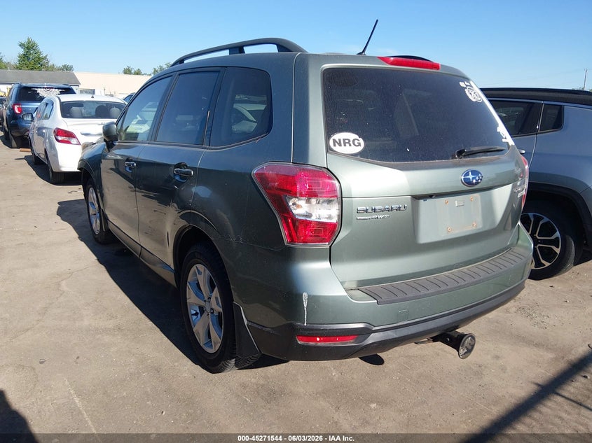 Vin: jf2sjadc8fh405082, lot: 45769368, subaru forester 2.5i premium 20153