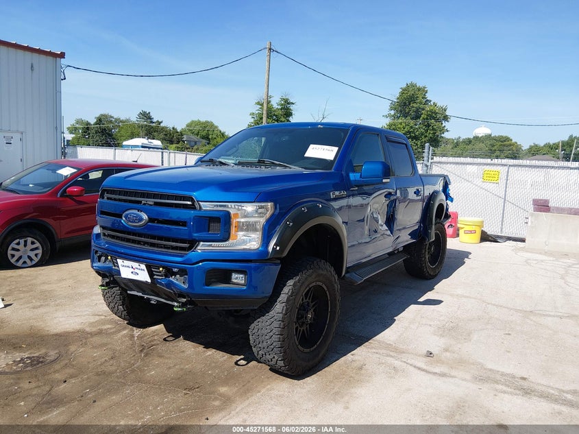 Vin: 1ftew1e59jkc85172, lot: 45769392, ford f-150 xlt 20182