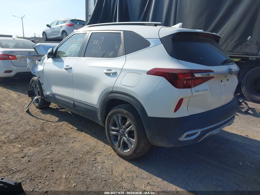 Vin: kndeucaa7m7158805, lot: 45769394, kia seltos s 20213