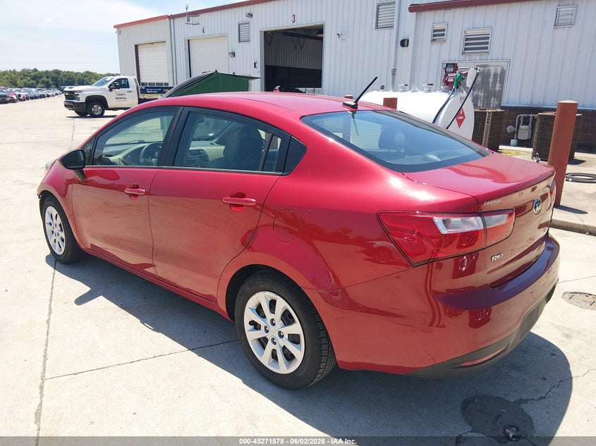 Vin: knadm4a38f6455316, lot: 45769402, kia rio lx 20153