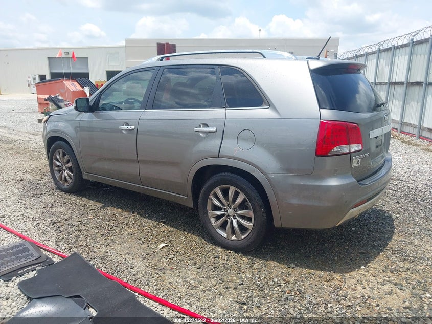 Vin: 5xykw4a26dg396952, lot: 45769406, kia sorento sx 20133