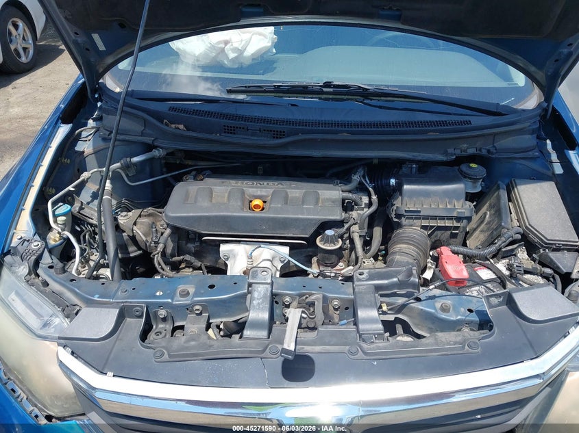 2012 Honda Civic 1.8 Ex blue Lot 111045271590 Vin 2HGFB2F80CH502232