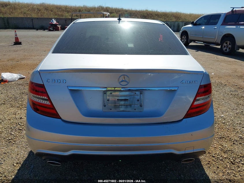 2014 Mercedes-Benz C 300 Sport 4Matic VIN: WDDGF8AB1EA898742 Lot: 45271602