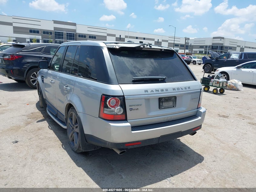 2013 LAND ROVER RANGE ROVER SPORT auction photo 3