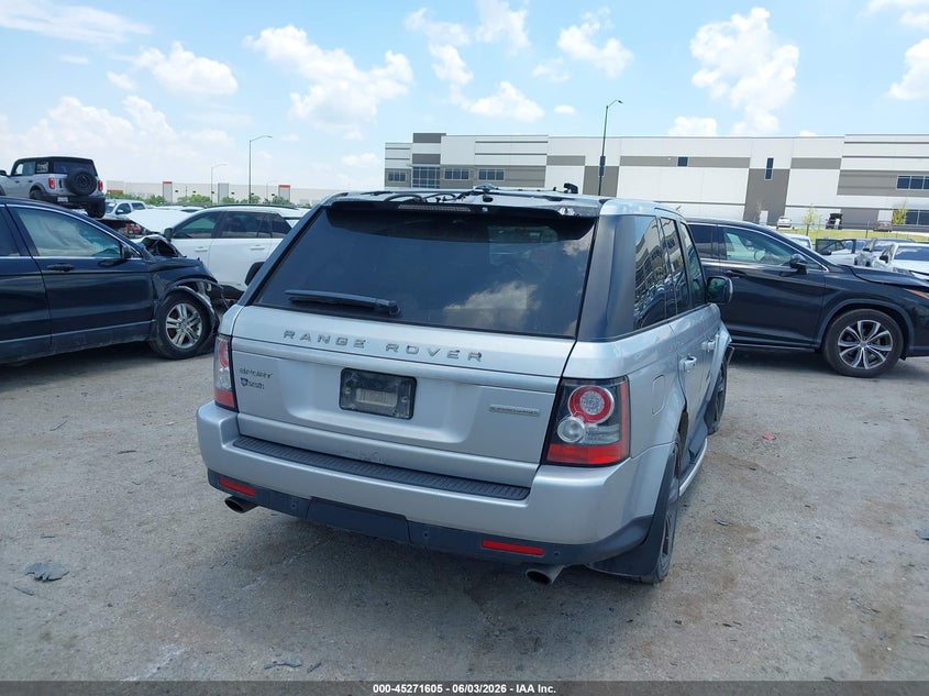 2013 LAND ROVER RANGE ROVER SPORT auction photo 4