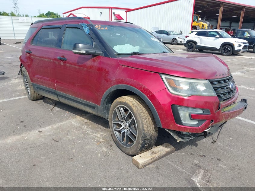 Vin: 1fm5k8gt5ggb92012, lot: 45769435, ford explorer sport 2016 img_1