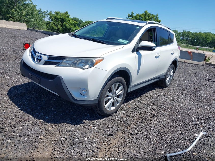 Vin: 2t3dfrev0ew169835, lot: 45769442, toyota rav4 limited 20142