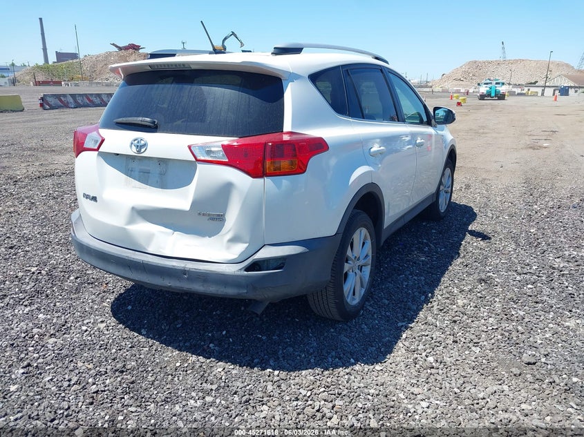 Vin: 2t3dfrev0ew169835, lot: 45769442, toyota rav4 limited 20144