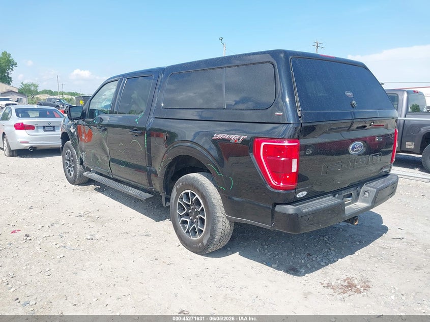 2021 FORD F-150 2.7L V-6 DI, DOHC, V(VIN: 1FTEW1EP8MFA07720