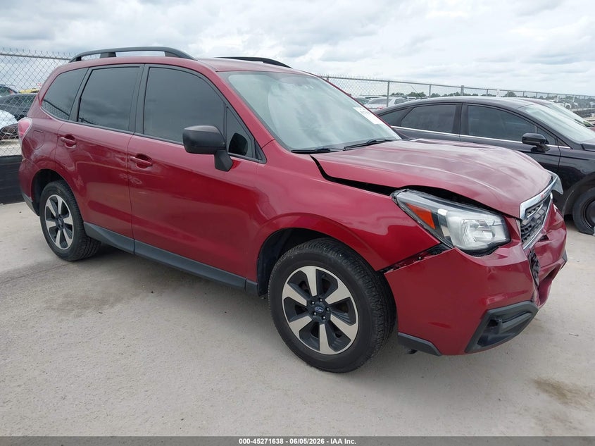 2018 SUBARU FORESTER auction photo 1