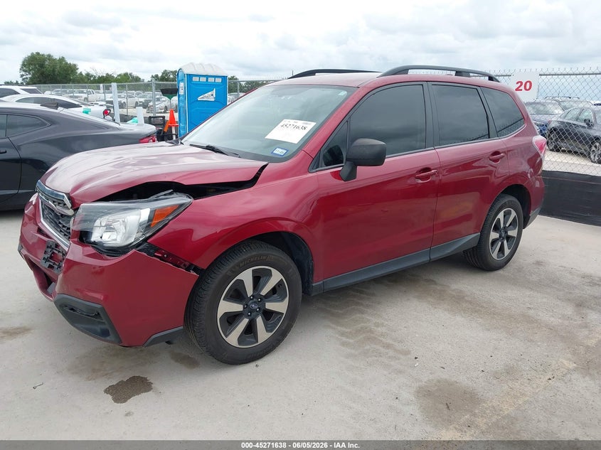 2018 SUBARU FORESTER auction photo 2