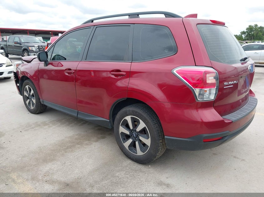 2018 SUBARU FORESTER auction photo 3