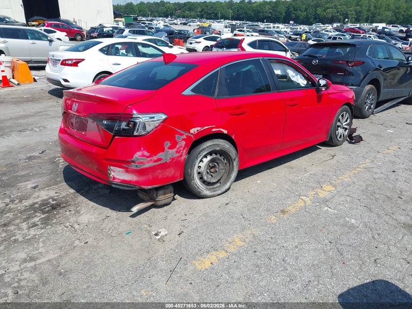 2022 HONDA CIVIC auction photo 4
