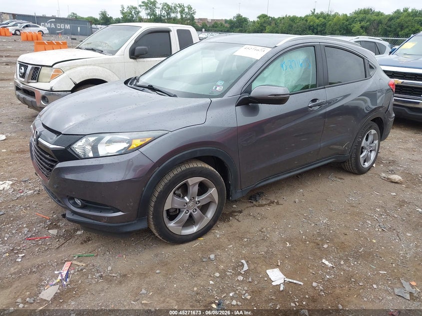 Vin: 3czru6h76hm722902, lot: 45769497, honda hr-v ex-l 20172