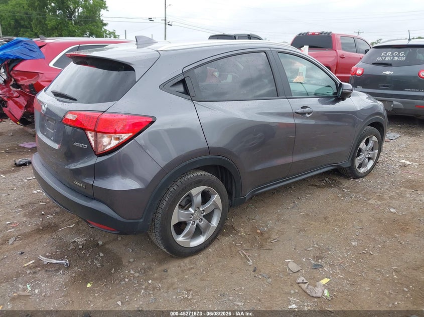 Vin: 3czru6h76hm722902, lot: 45769497, honda hr-v ex-l 20174