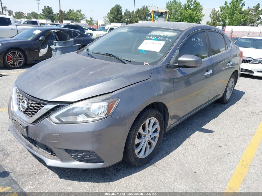 2018 NISSAN SENTRA auction photo 2