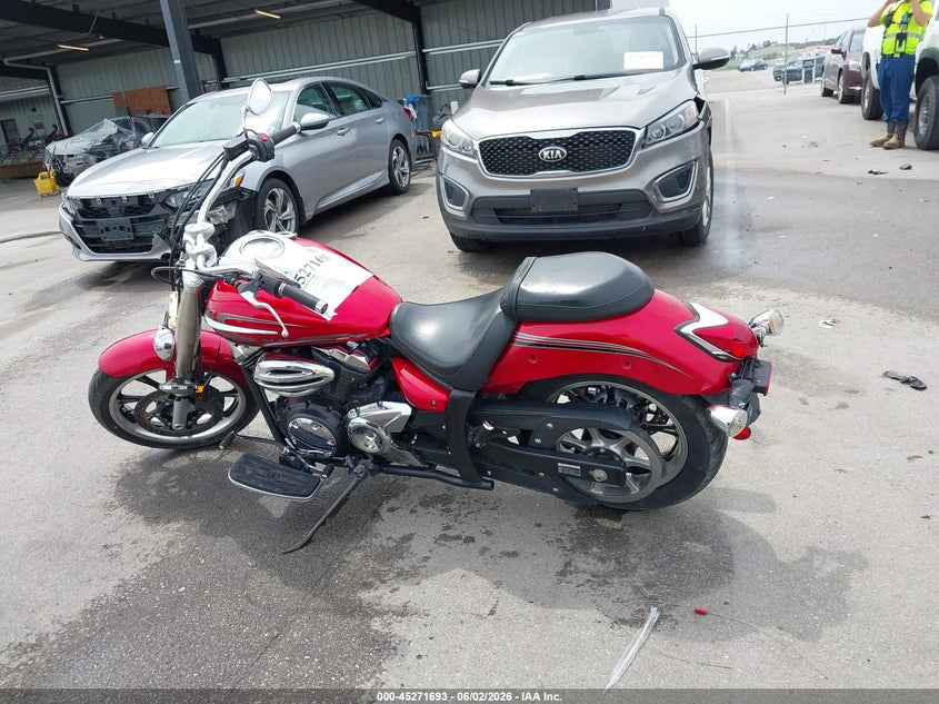 2014 Yamaha Xvs950 A/Ct VIN: JYAVN01E9EA019452 Lot: 45271693