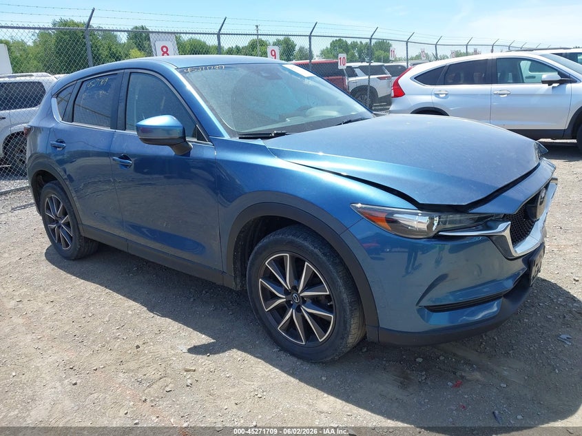 Vin: jm3kfbcm8j0313615, lot: 45769533, mazda cx-5 touring 20181