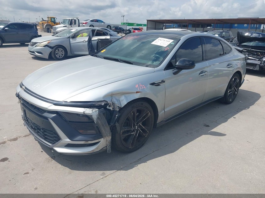 Vin: kmhl54jc3ra364088, lot: 45769543, hyundai sonata n line 20242
