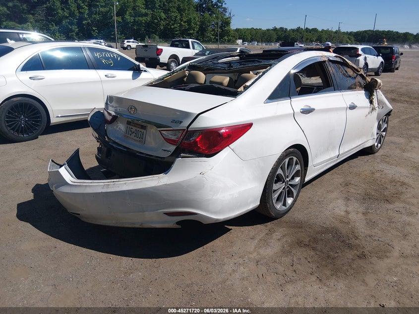 Vin: 5npec4ab0dh661993, lot: 45769544, hyundai sonata limited 2.0t 20134