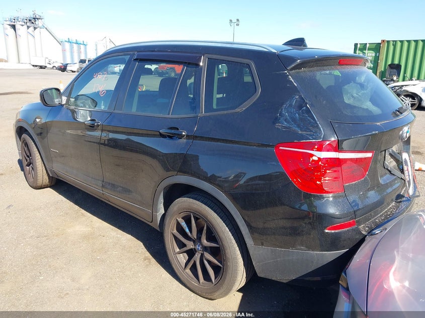 2013 BMW X3 SPORT UTILITY VEHICLE 2.0L I-4 DI, DOHC, VVT, TURBO, 240HP